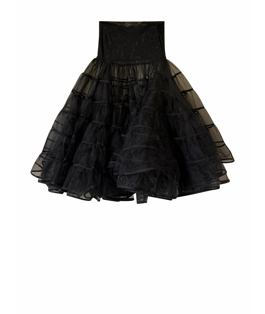 DSQUARED2 Черная юбка макси, фото 1
