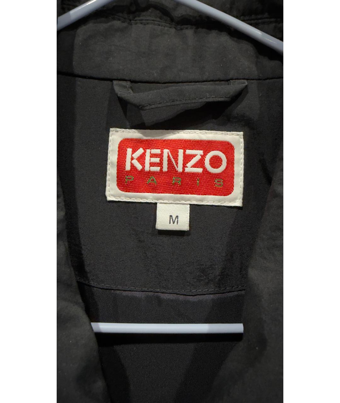 KENZO Черная куртка, фото 3