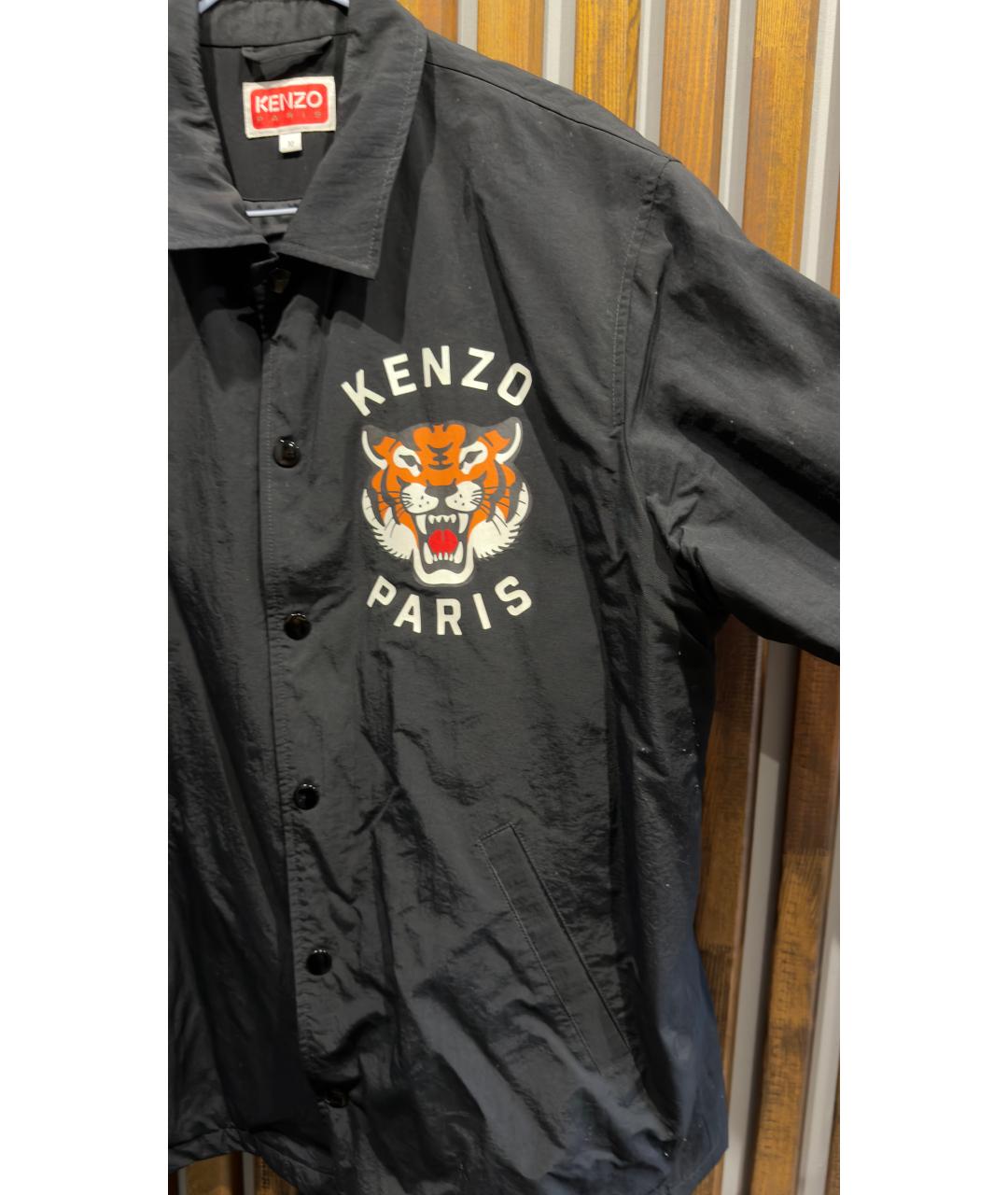 KENZO Черная куртка, фото 4