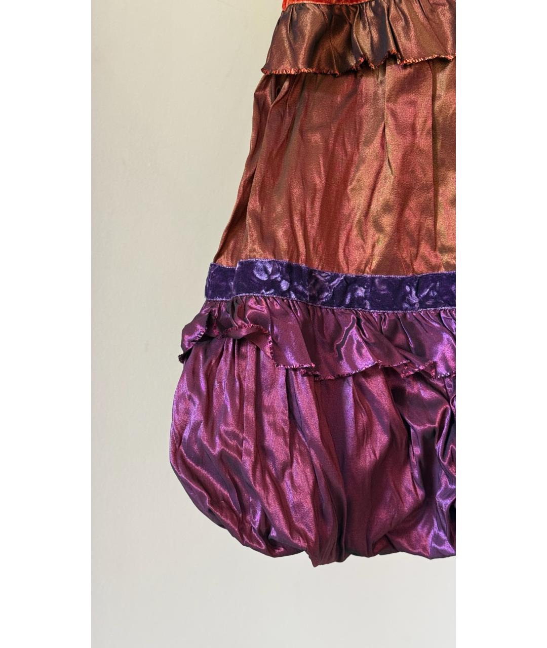 ANNA SUI Мульти юбка миди, фото 3