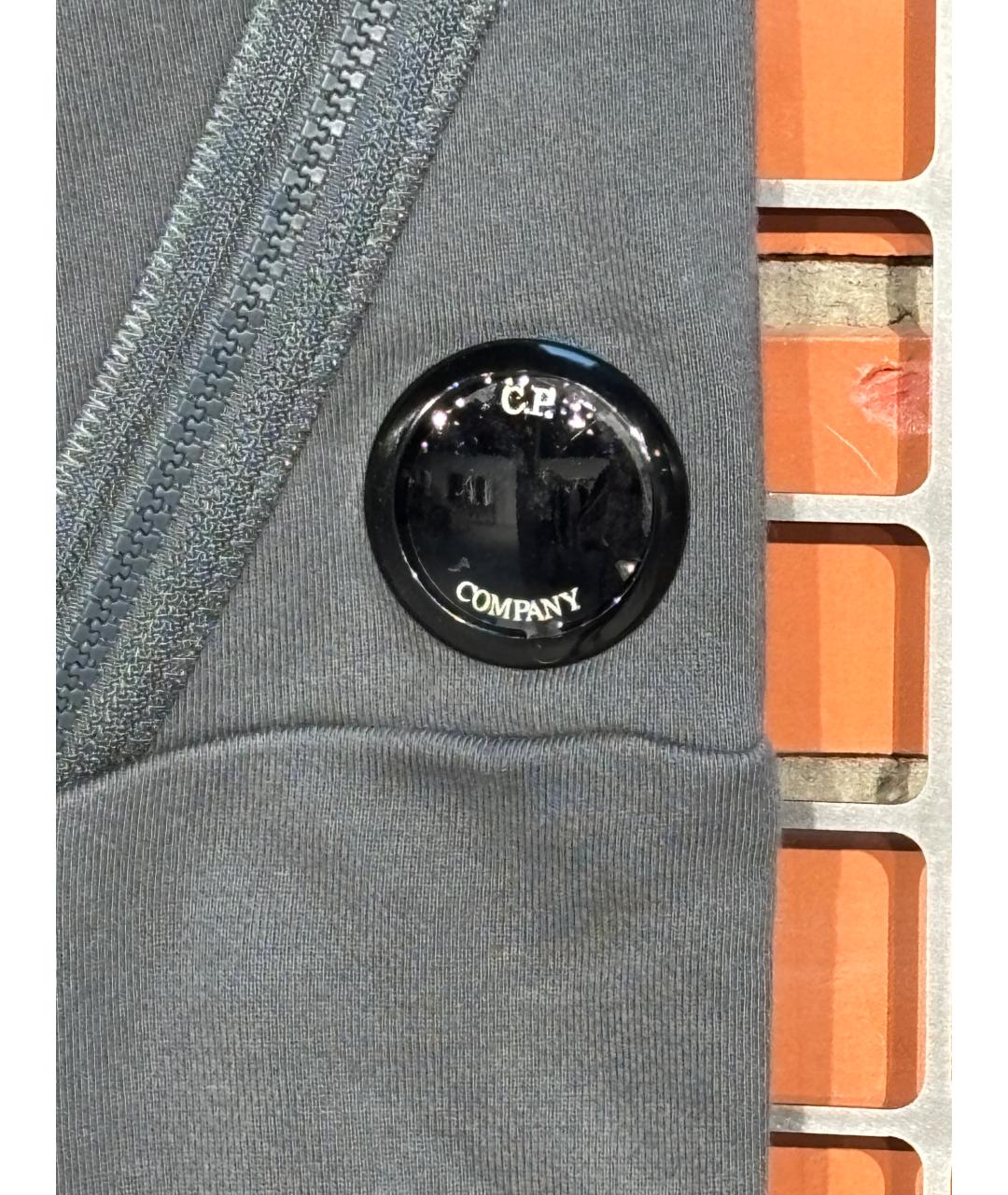 CP COMPANY Синие хлопковые повседневные брюки, фото 5