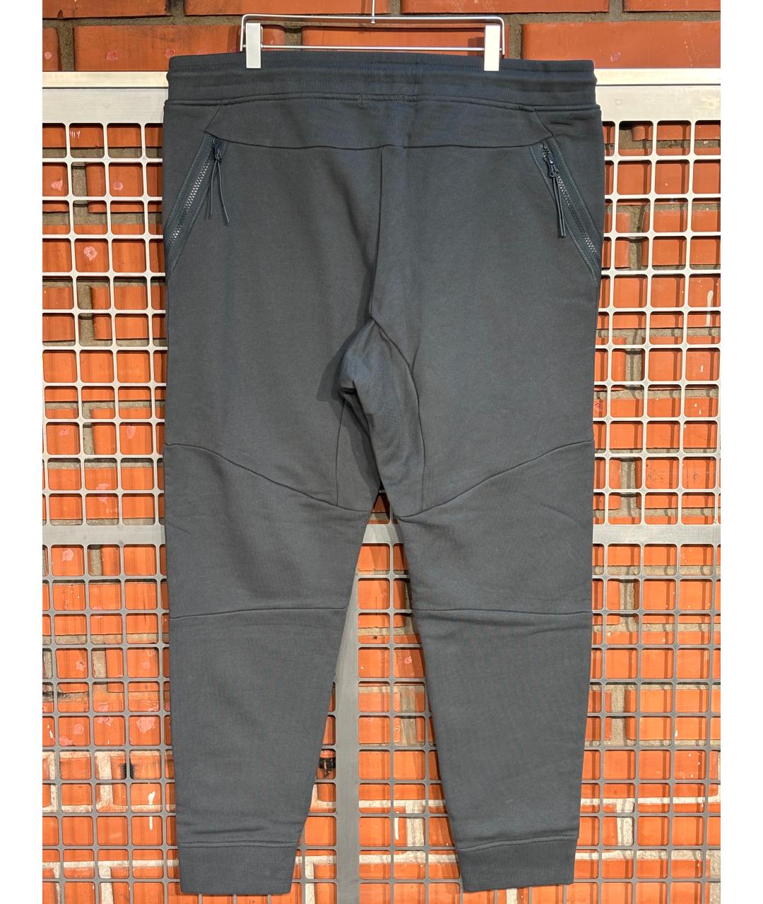CP COMPANY Синие хлопковые повседневные брюки, фото 6