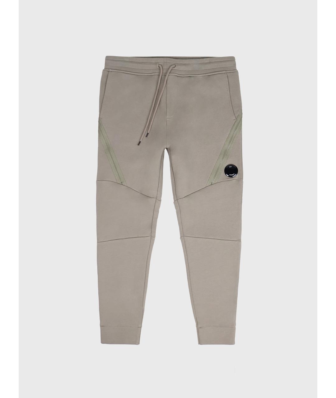 CP COMPANY Бежевые хлопковые повседневные брюки, фото 9
