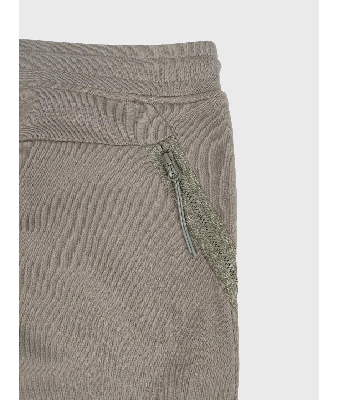 CP COMPANY Бежевые хлопковые повседневные брюки, фото 4