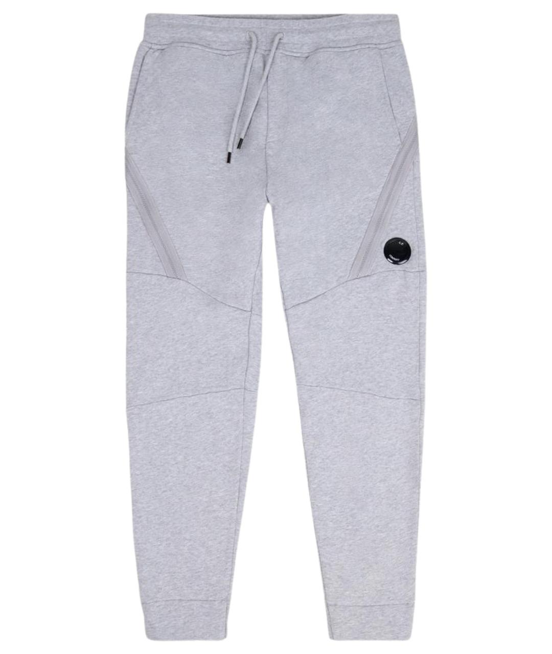 CP COMPANY Серые хлопковые повседневные брюки, фото 1