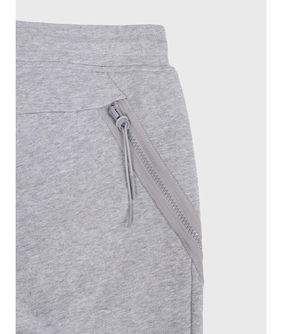 CP COMPANY Серые хлопковые повседневные брюки, фото 4