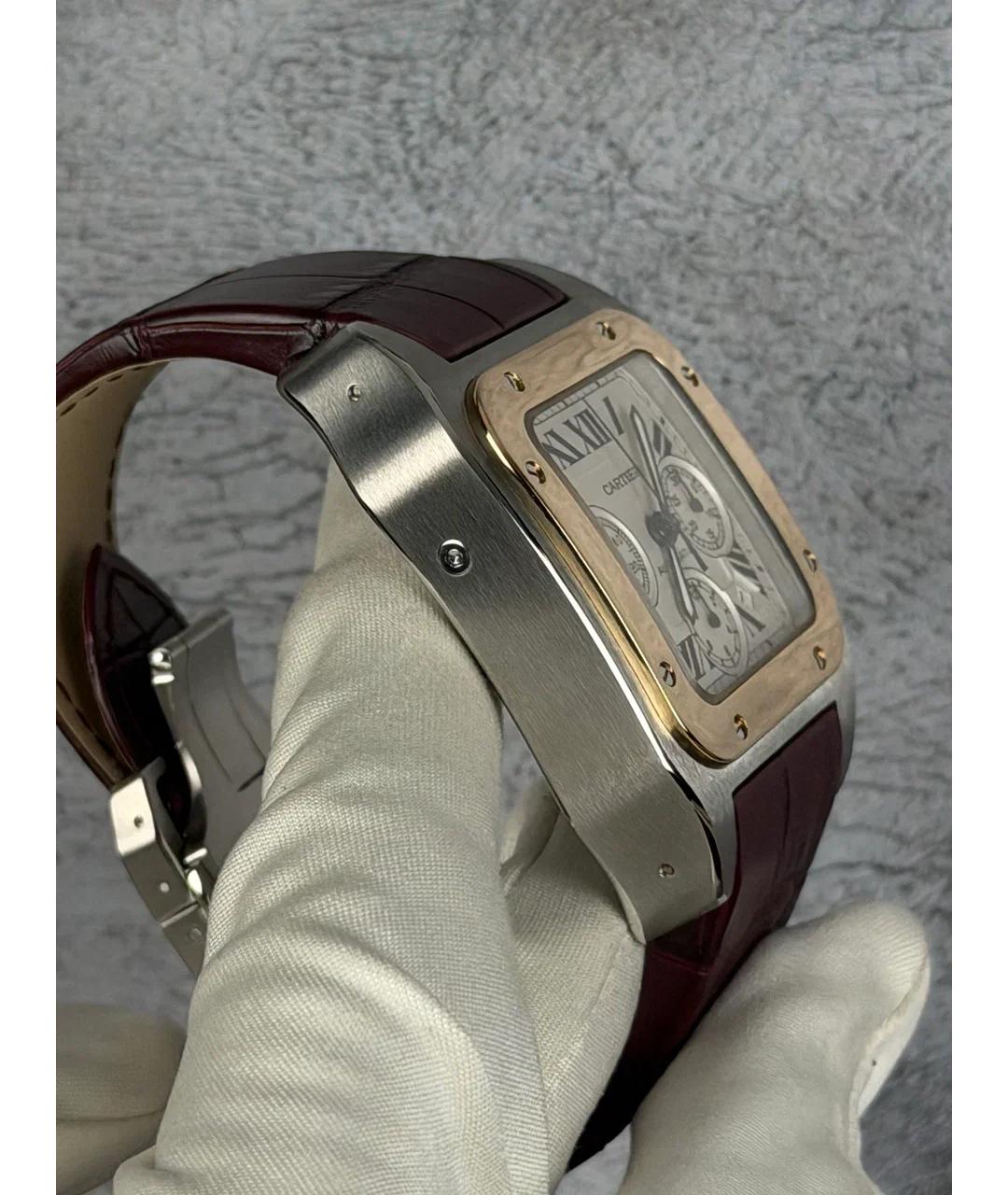CARTIER Золотые часы из желтого золота, фото 4