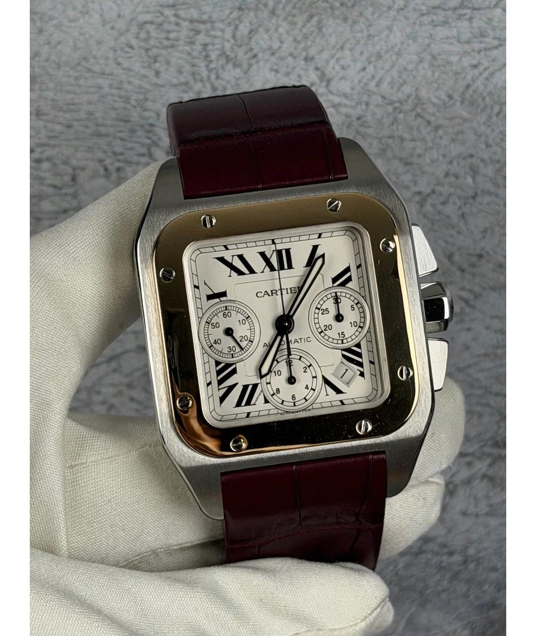 CARTIER Золотые часы из желтого золота, фото 2