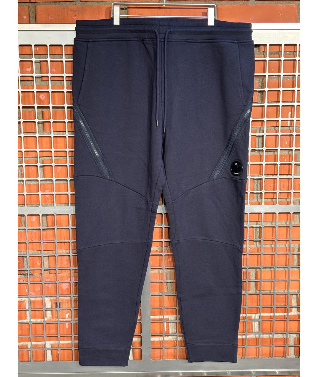 CP COMPANY Темно-синие хлопковые повседневные брюки, фото 5