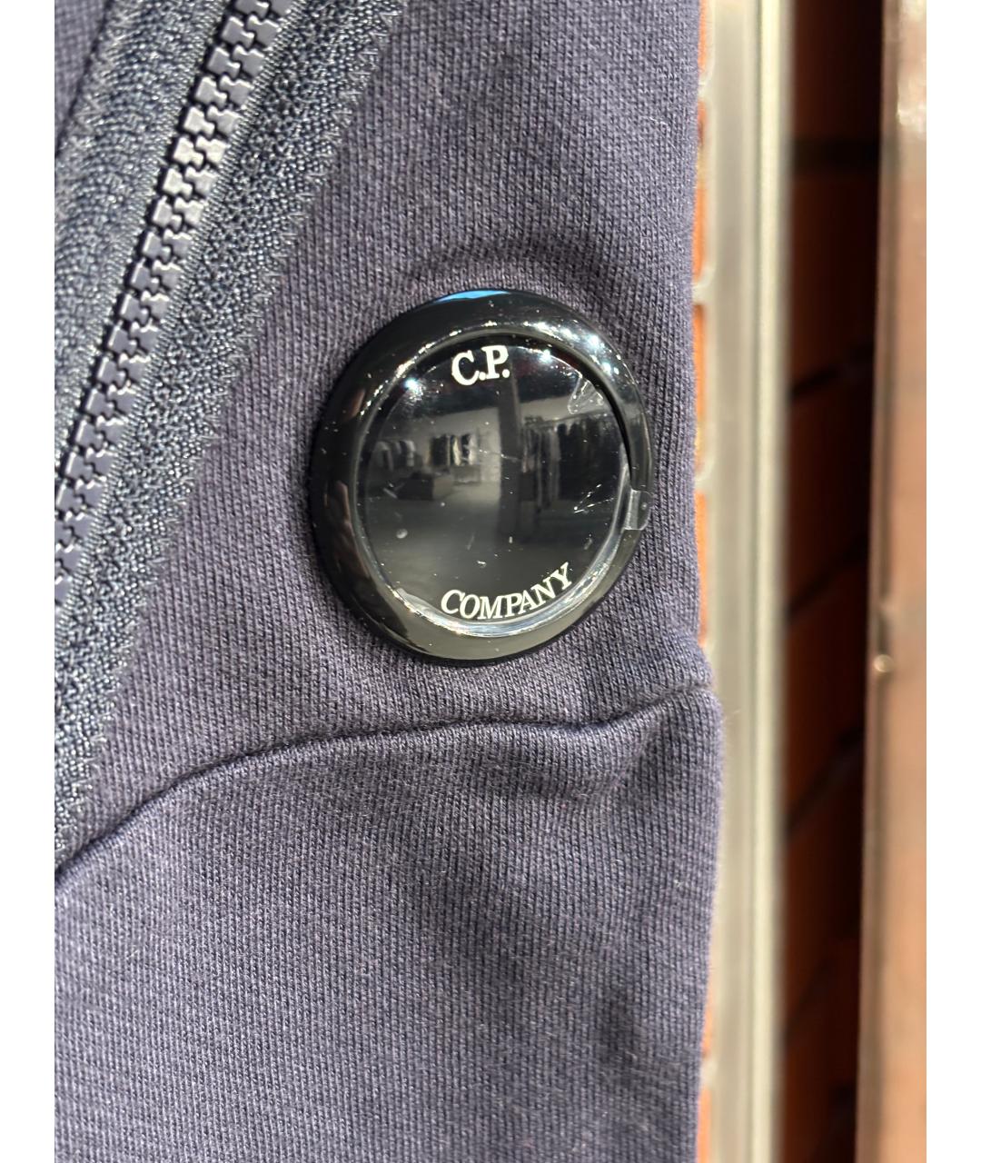 CP COMPANY Темно-синие хлопковые повседневные брюки, фото 6