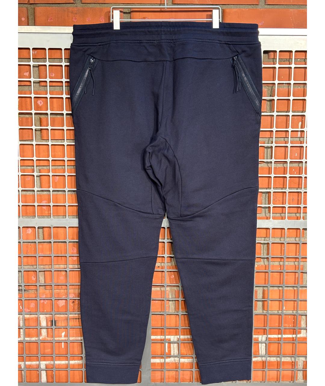 CP COMPANY Темно-синие хлопковые повседневные брюки, фото 7