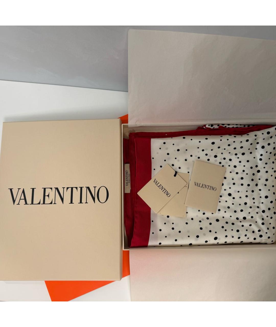 VALENTINO Мульти шелковый платок, фото 4