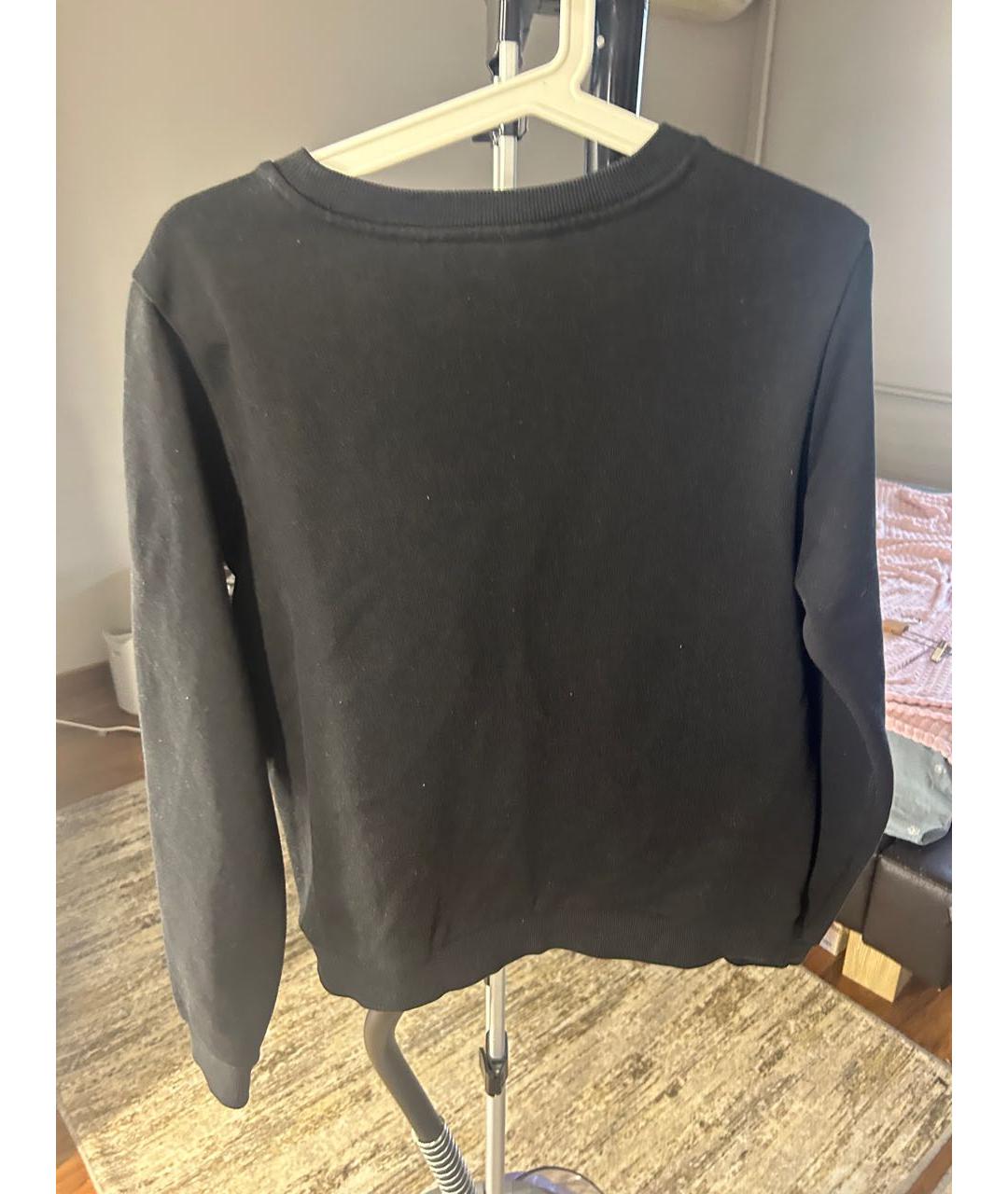 ARMANI EXCHANGE Черный хлопковый джемпер / свитер, фото 2