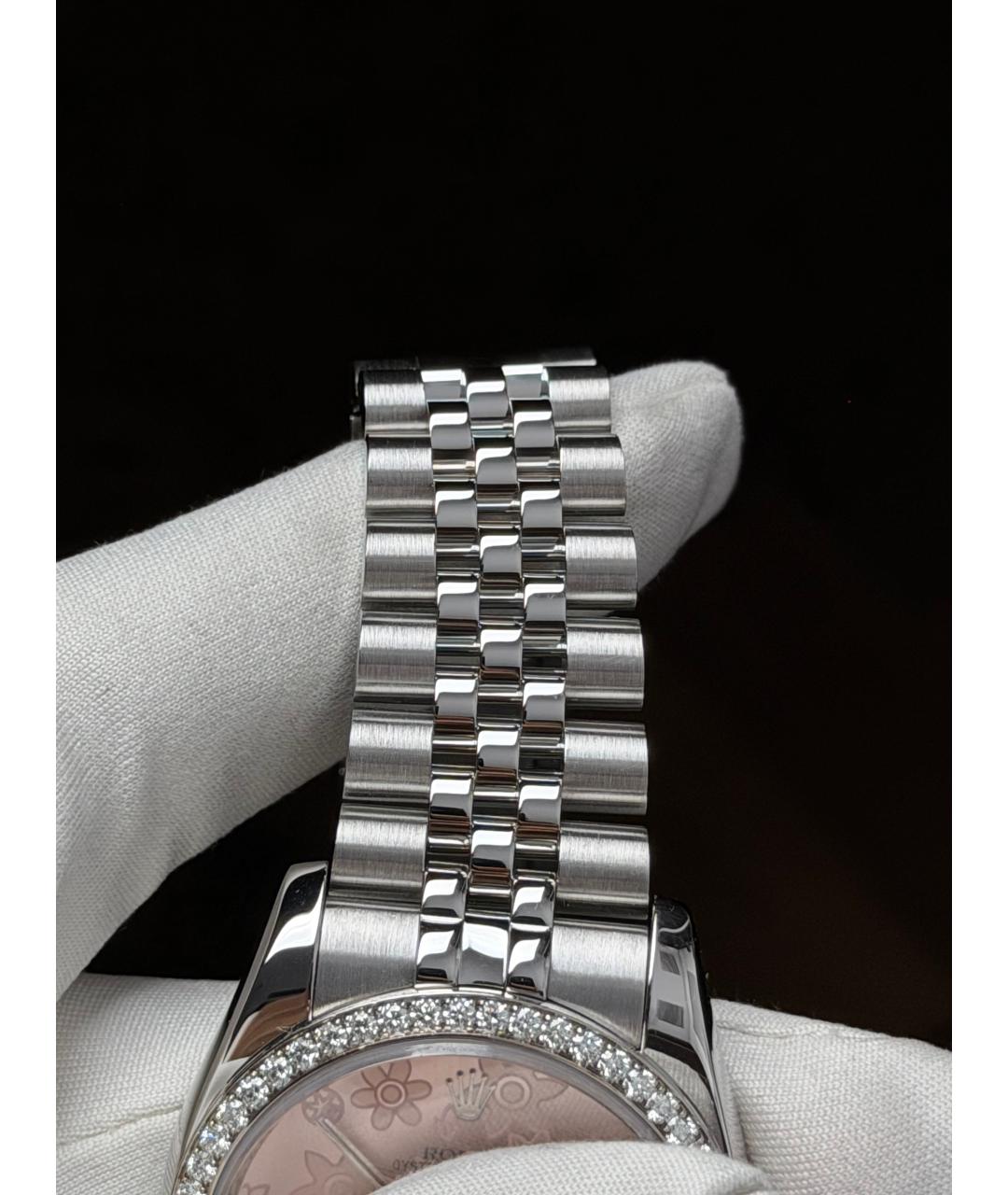 ROLEX Розовые часы, фото 7