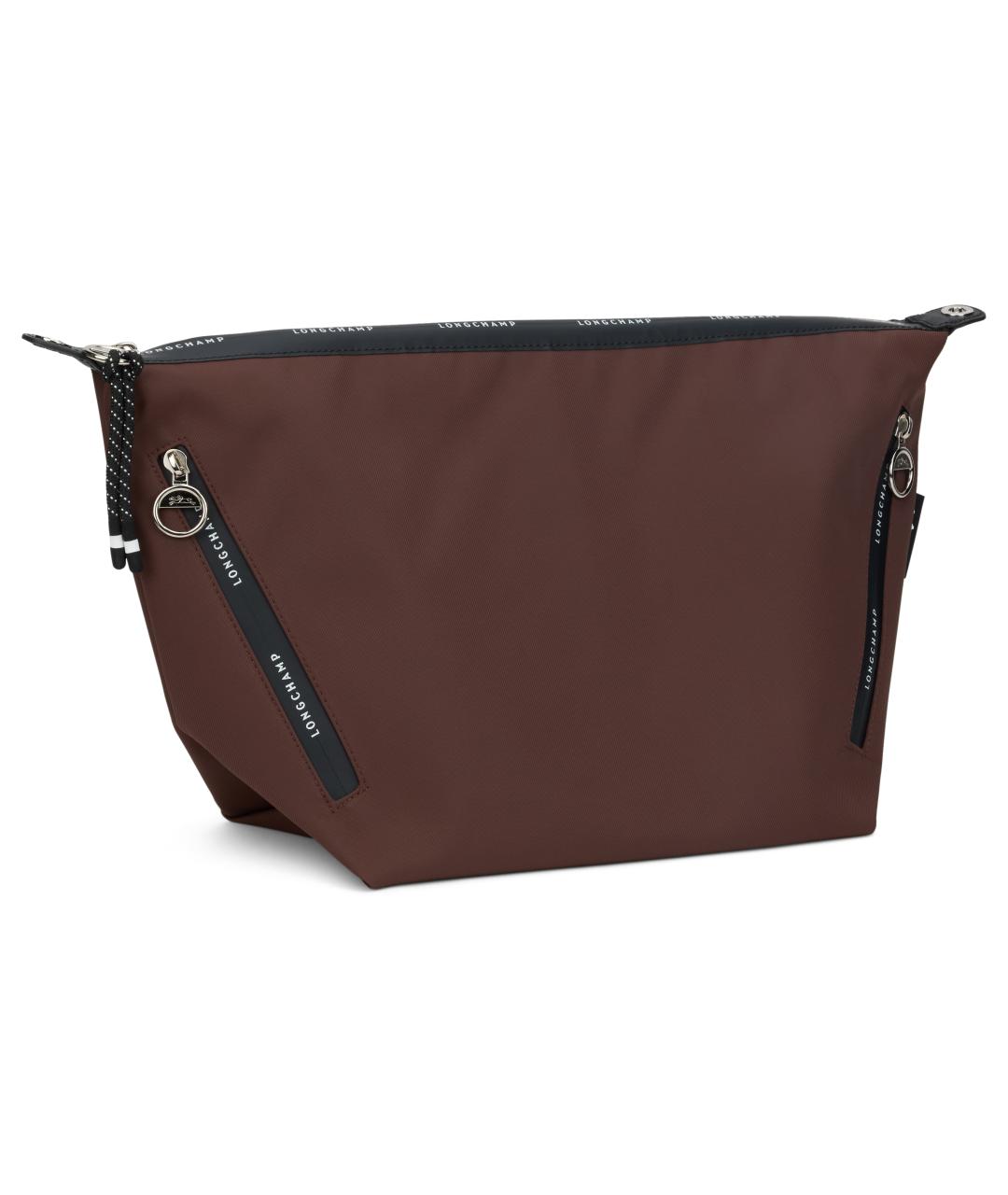 LONGCHAMP Коричневая нейлоновая сумка через плечо, фото 3
