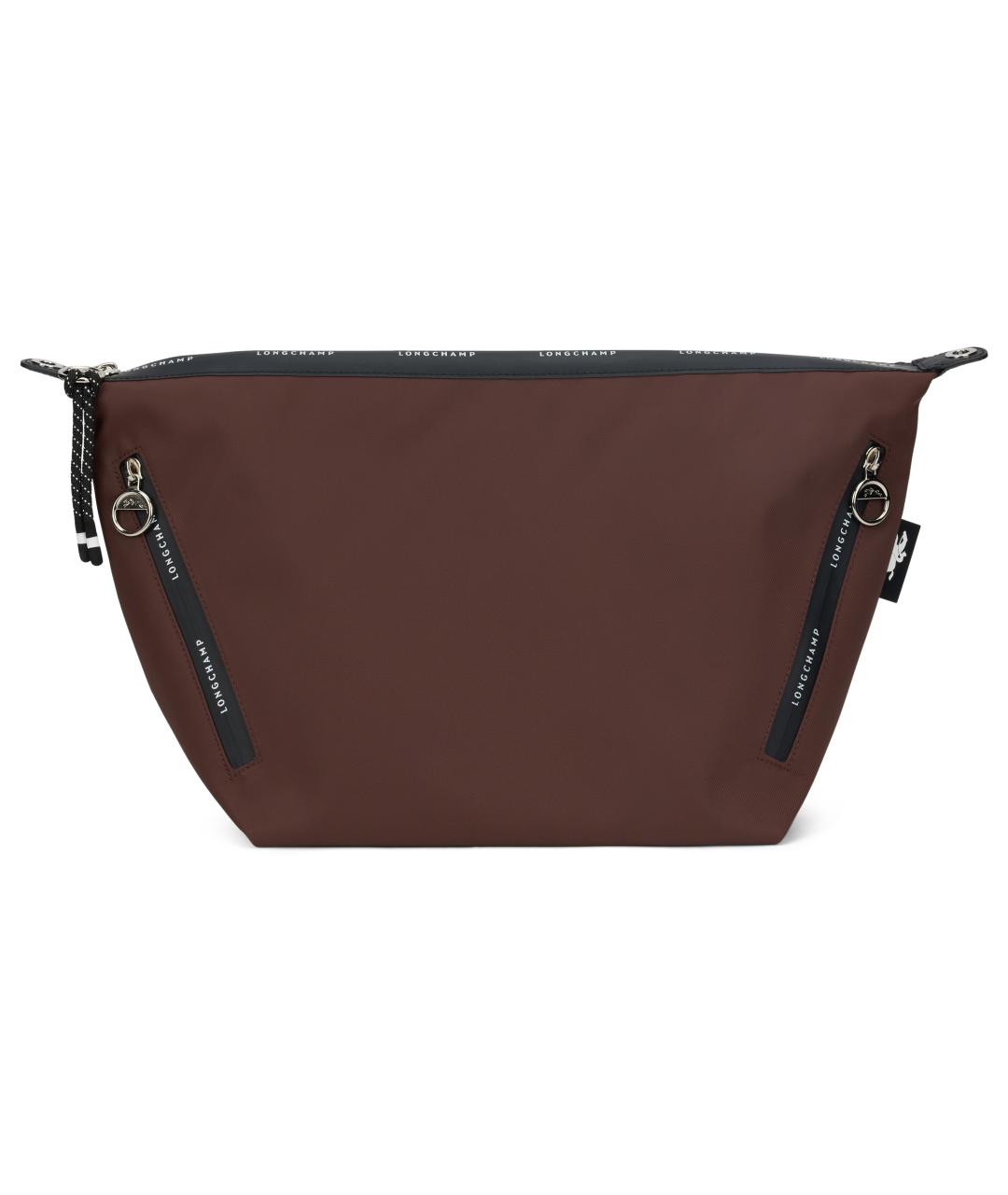 LONGCHAMP Коричневая нейлоновая сумка через плечо, фото 2