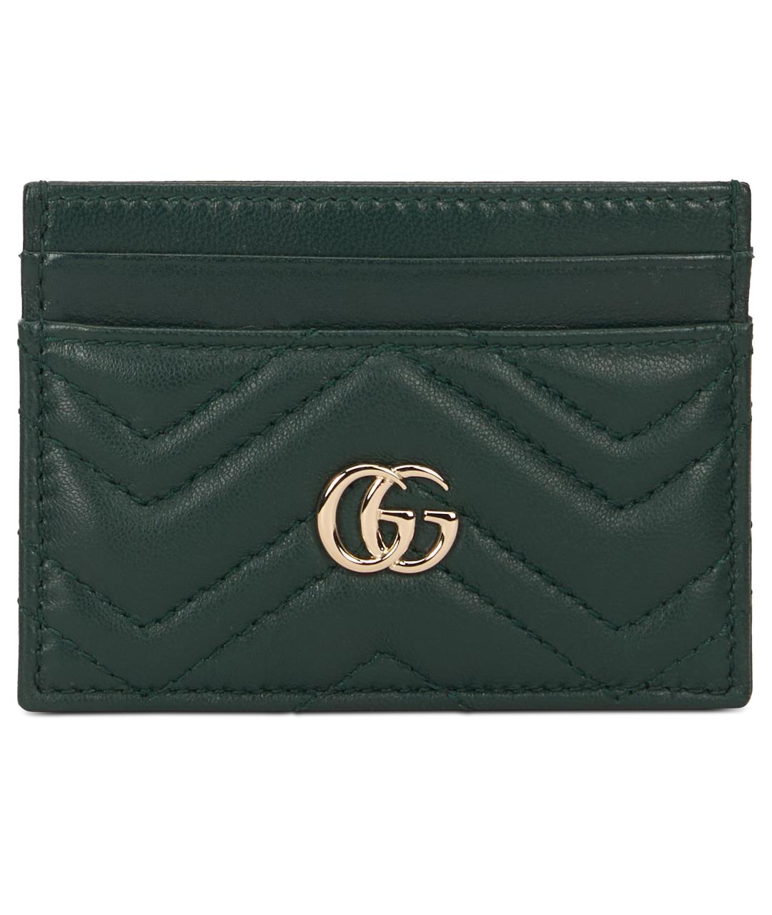 GUCCI Черный кожаный кардхолдер, фото 2