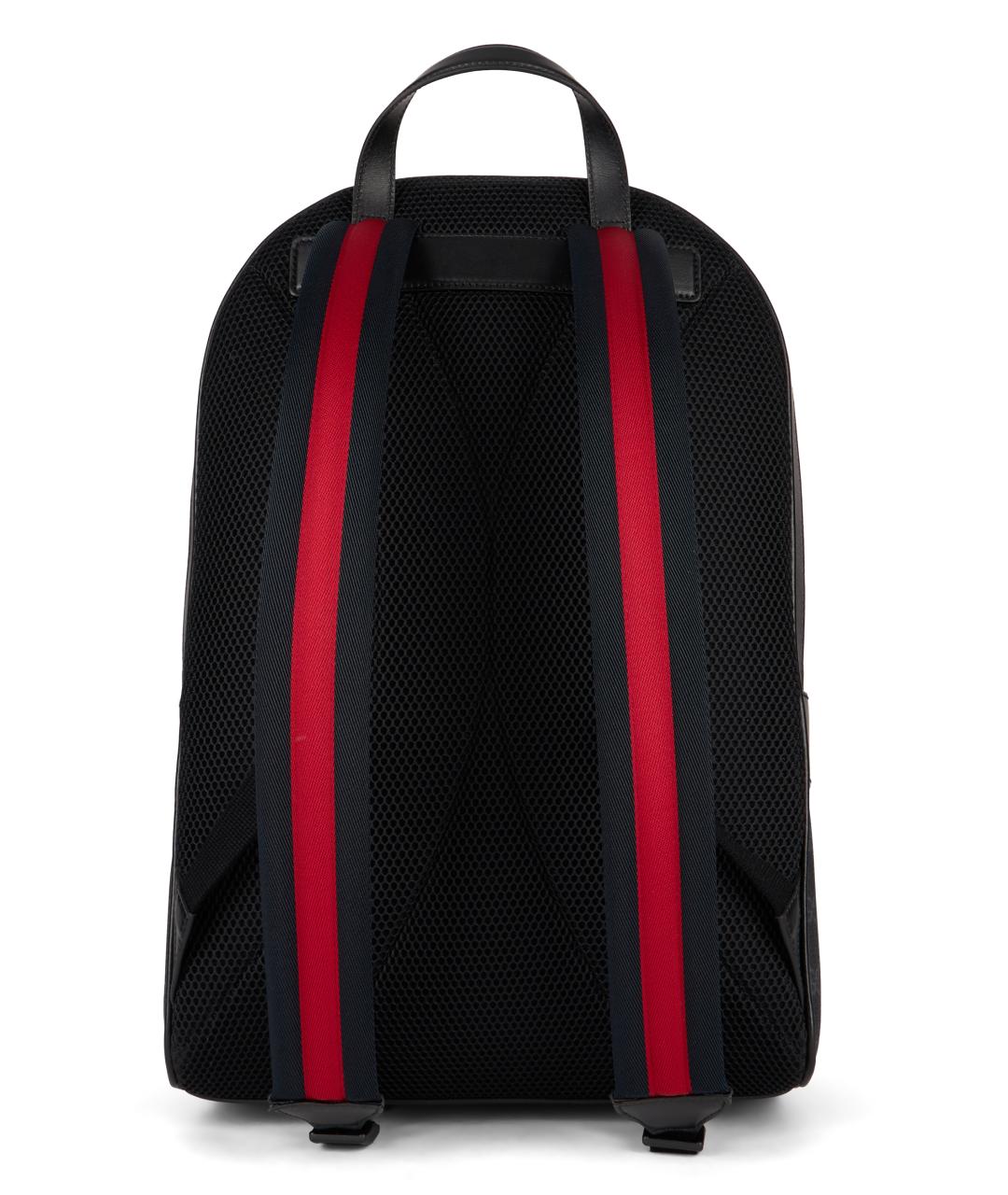 GUCCI Черный канва рюкзак, фото 4