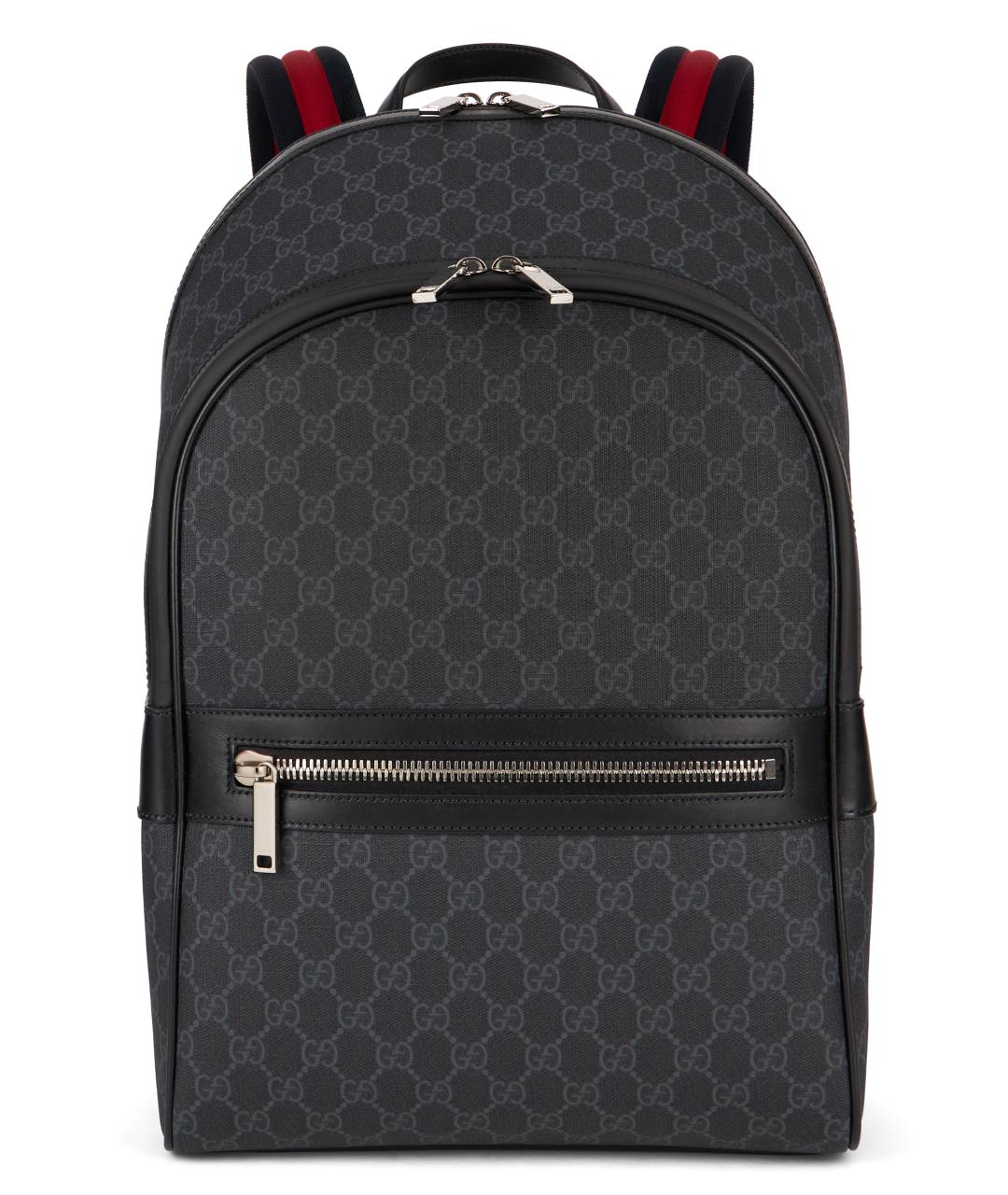 GUCCI Черный канва рюкзак, фото 2