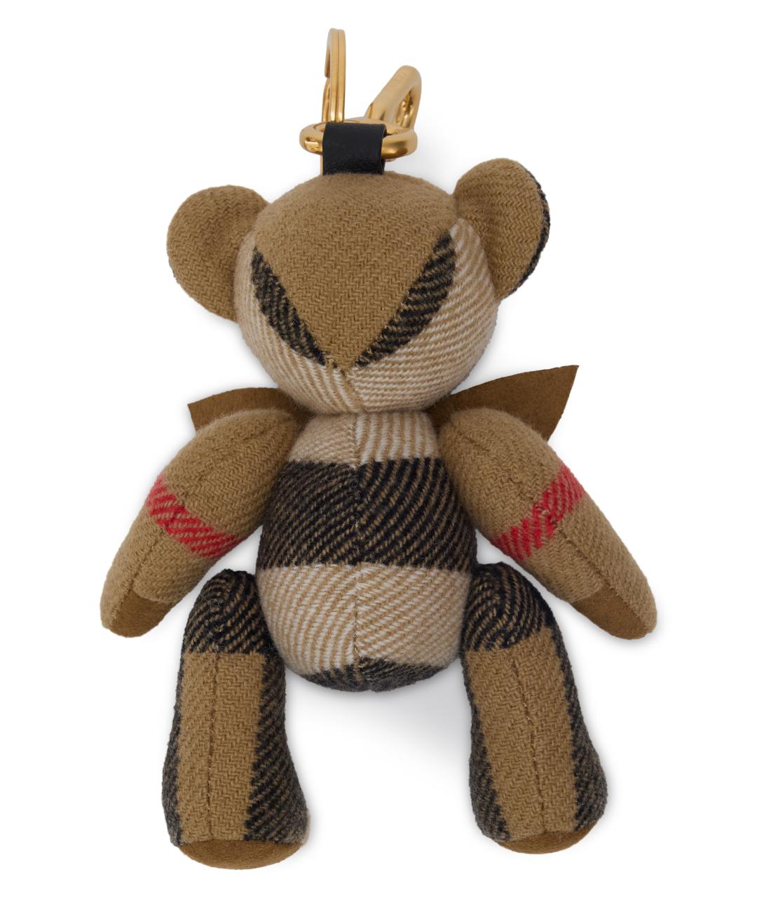 BURBERRY Коричневый брелок, фото 3