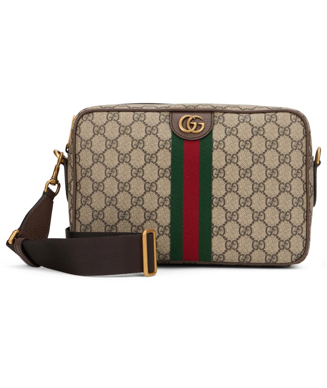GUCCI Бежевая сумка на плечо, фото 1