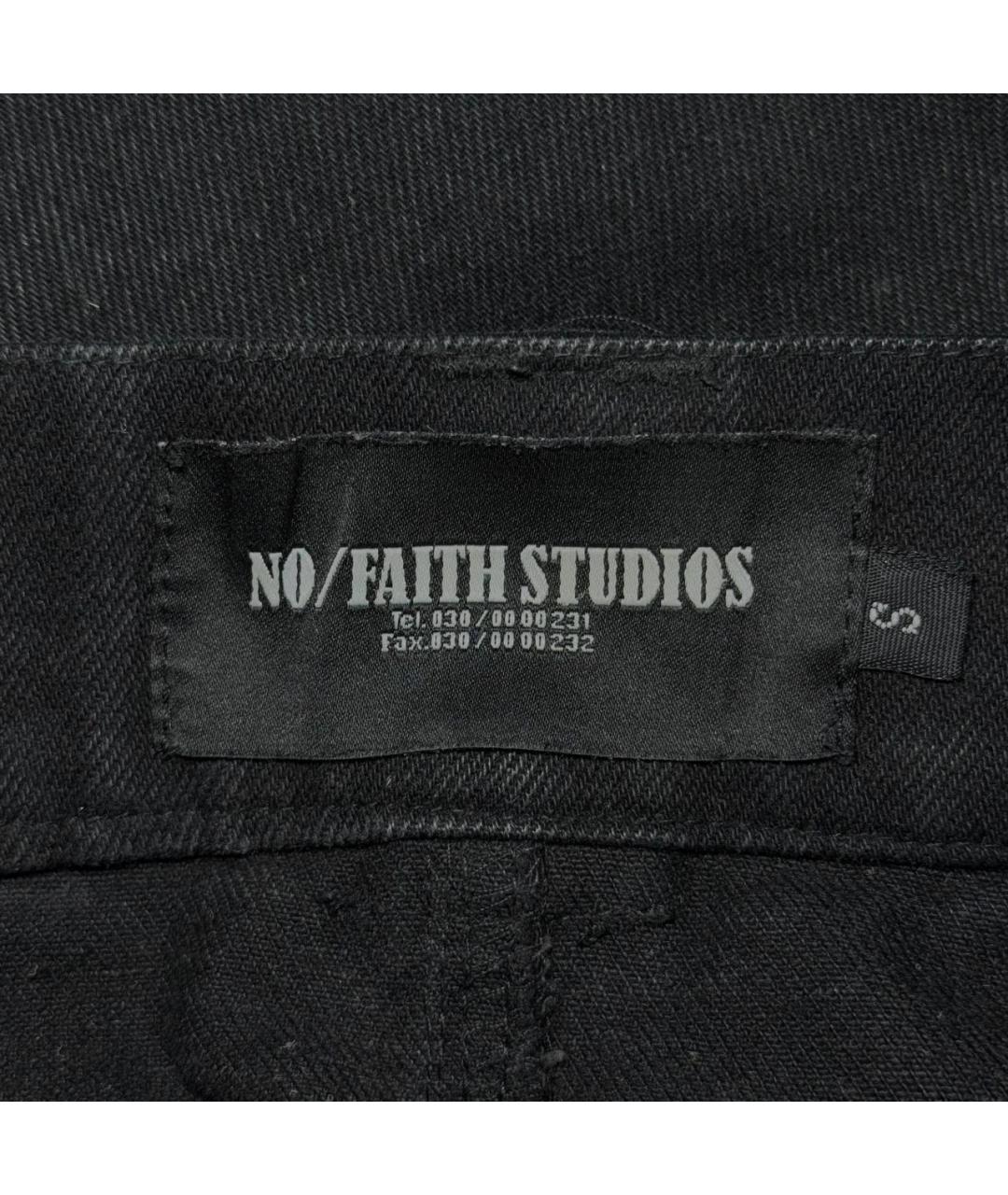 NO/FAITH STUDIOS Черные джинсы, фото 8