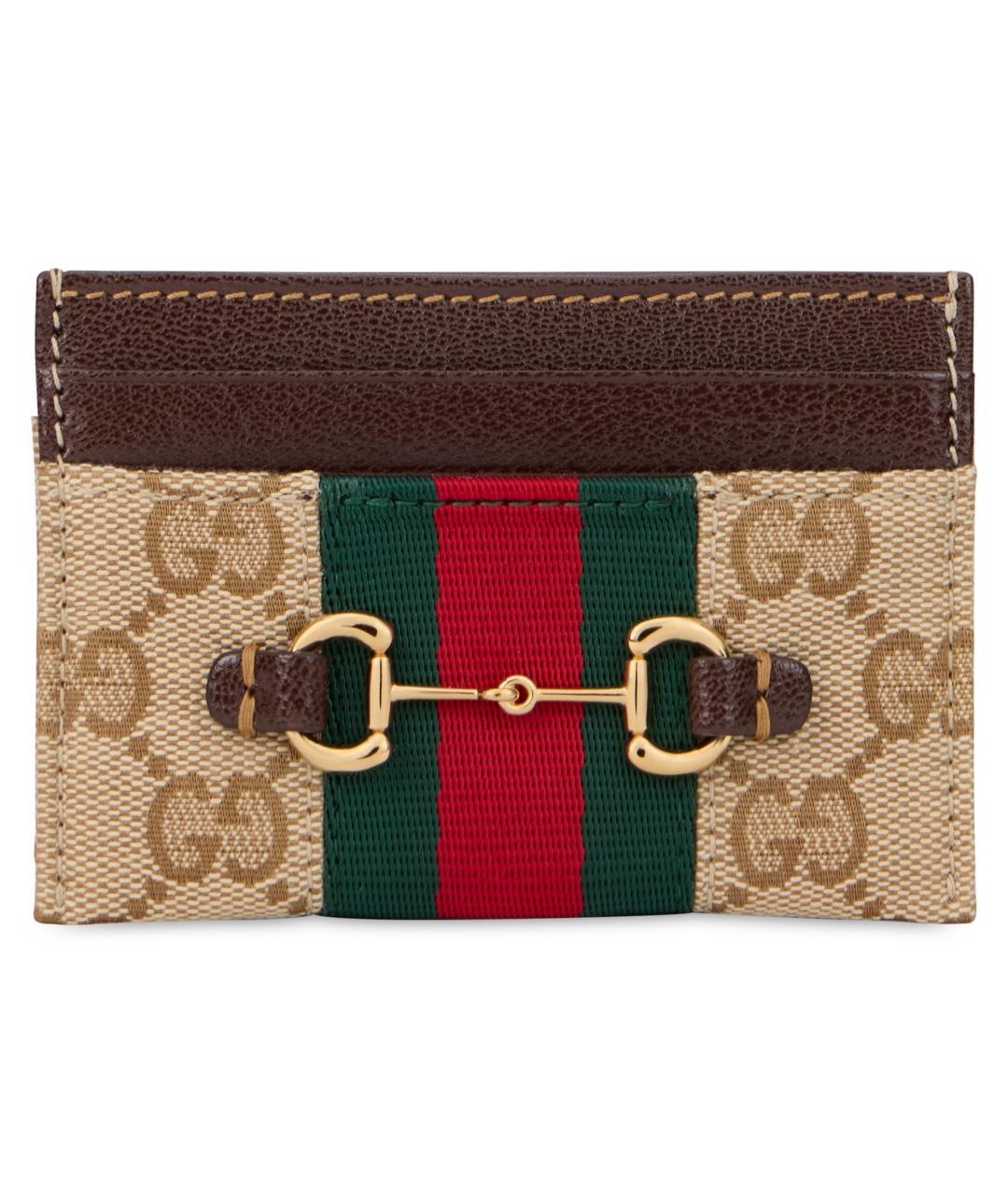 GUCCI Коричневый кошелек, фото 2