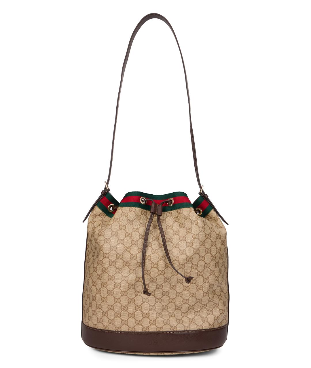 GUCCI Бежевая канва сумка через плечо, фото 2