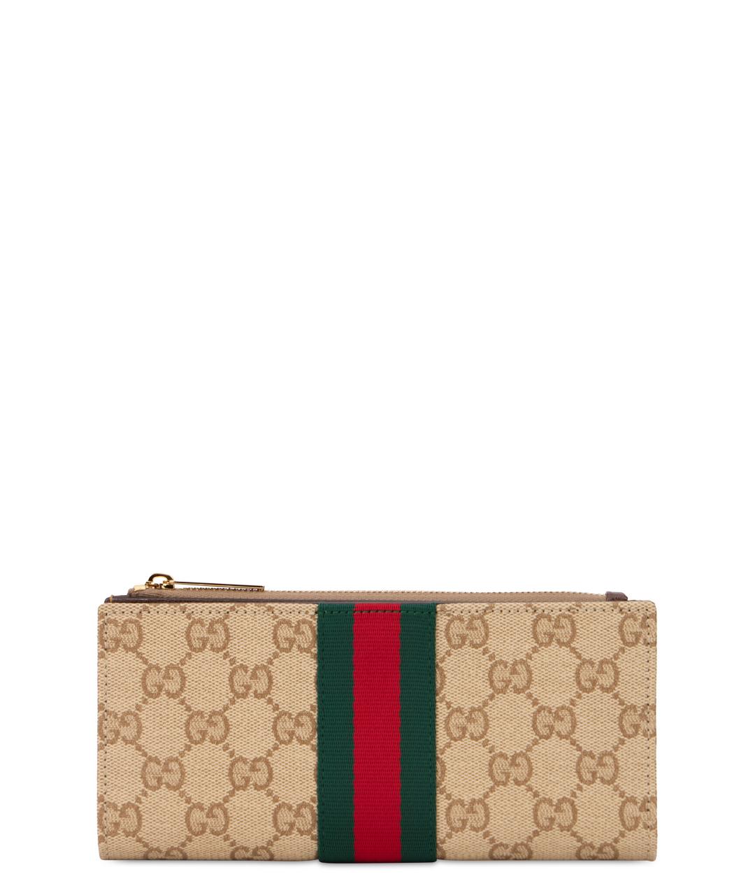 GUCCI Бежевый кошелек, фото 1