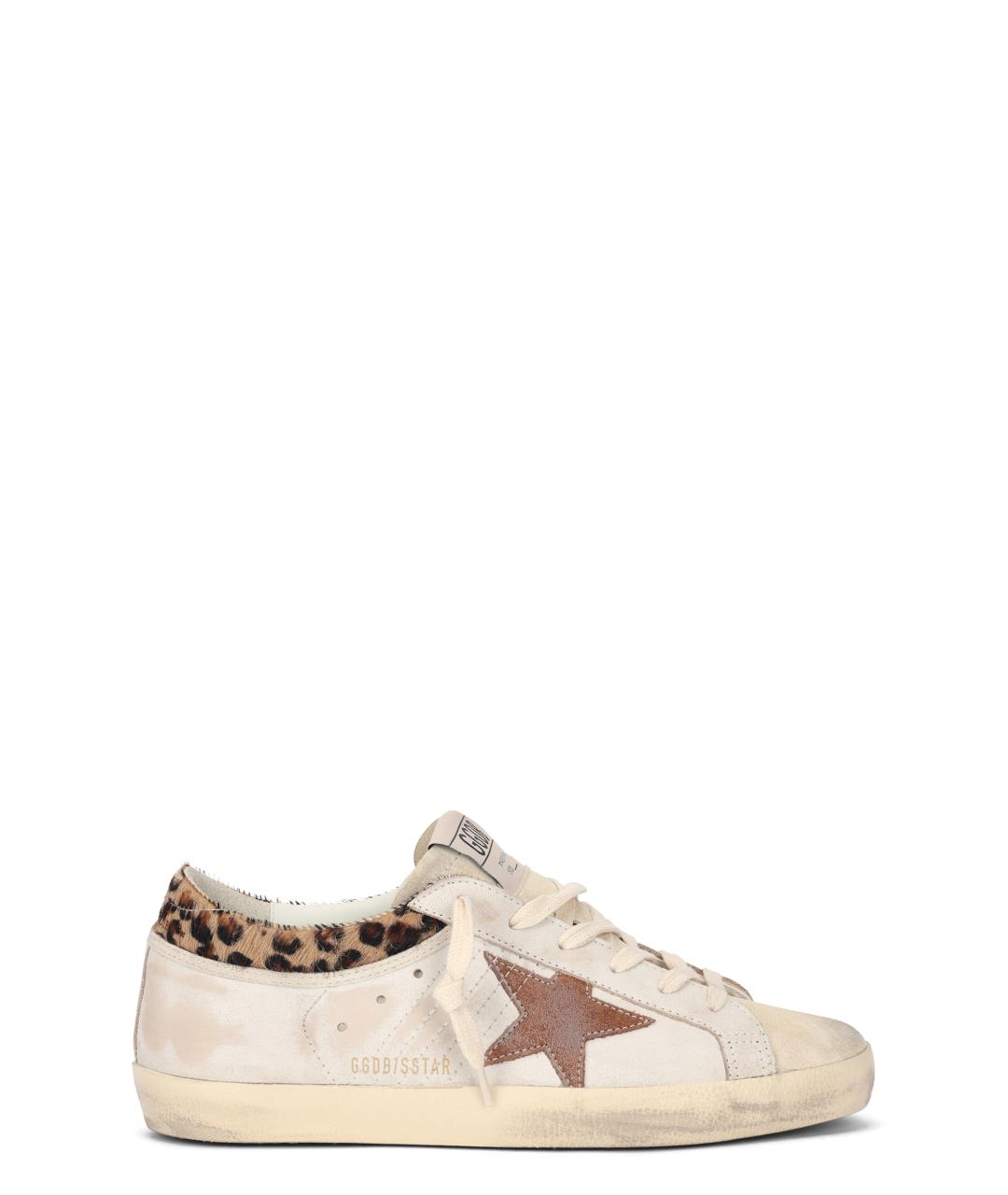 GOLDEN GOOSE Мульти кожаные кеды, фото 1
