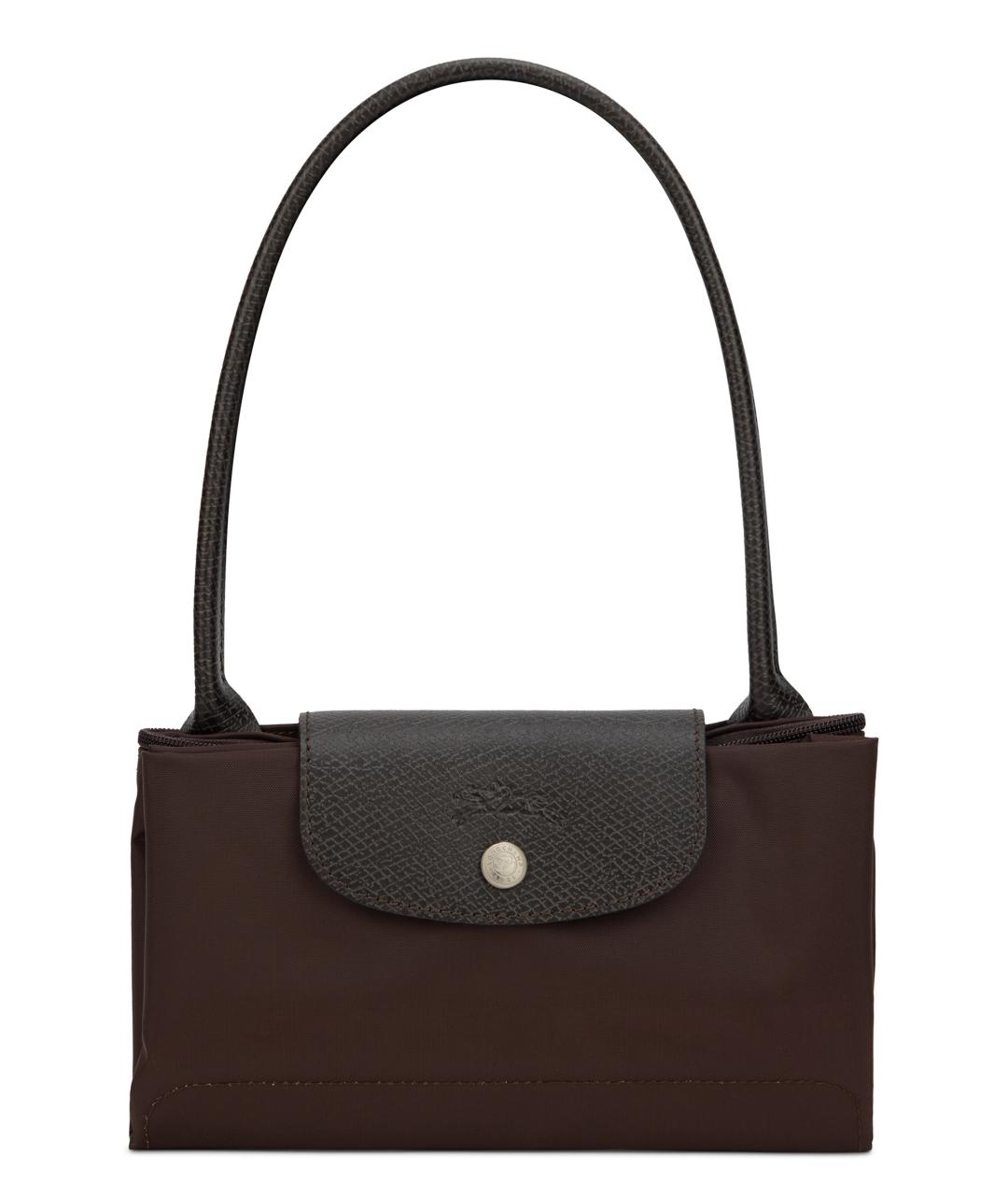 LONGCHAMP Коричневая синтетическая сумка тоут, фото 1