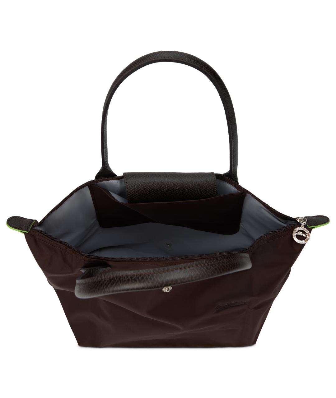 LONGCHAMP Коричневая синтетическая сумка тоут, фото 6