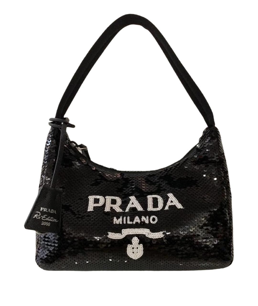 PRADA Черная сумка с короткими ручками, фото 1