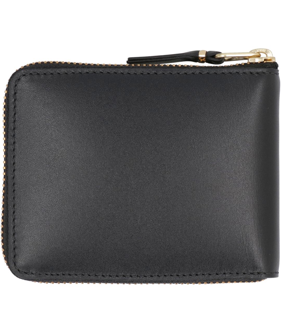COMME DES GARÇONS WALLET Черный кожаный кошелек, фото 3