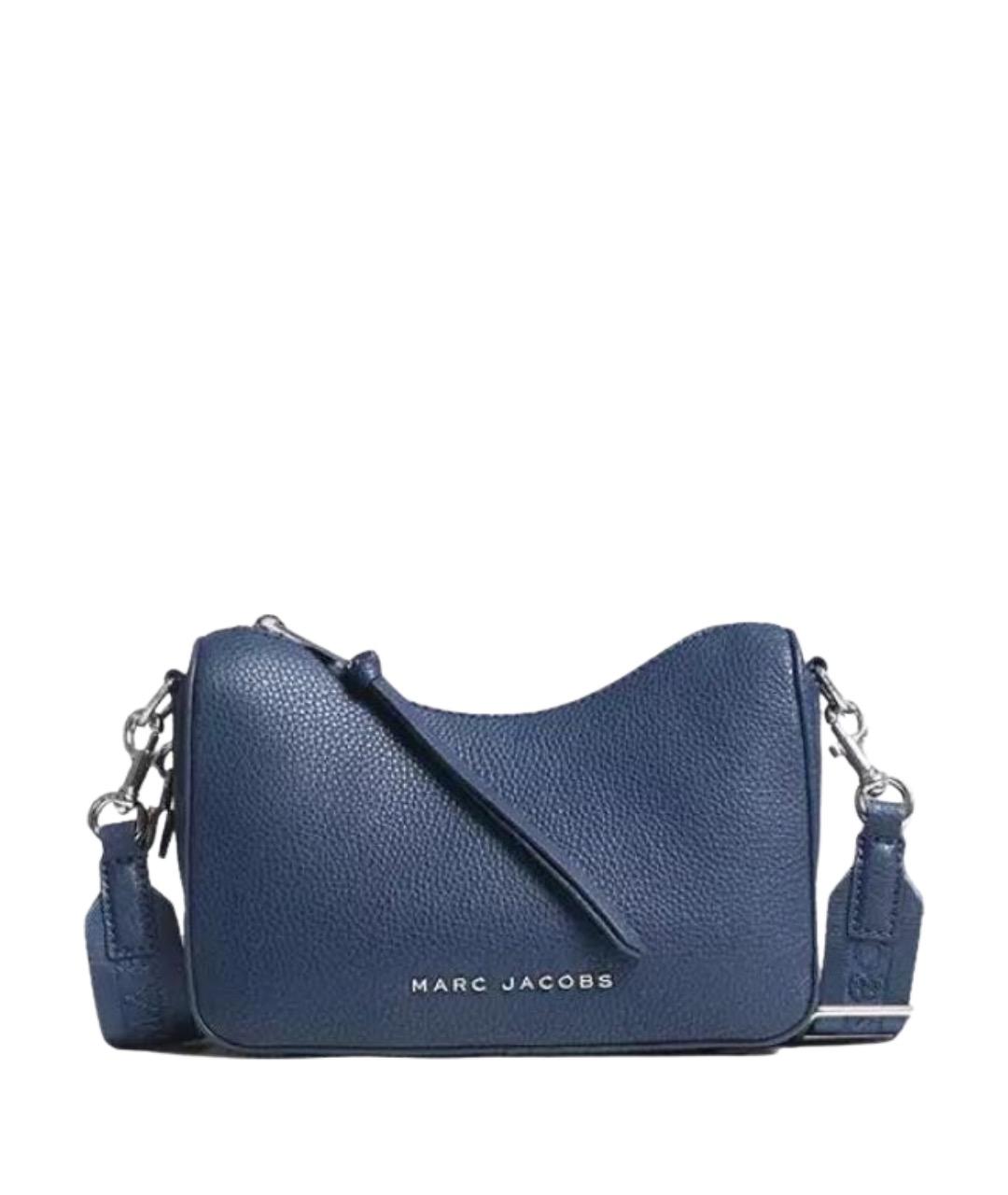 MARC JACOBS Темно-синяя кожаная сумка через плечо, фото 1