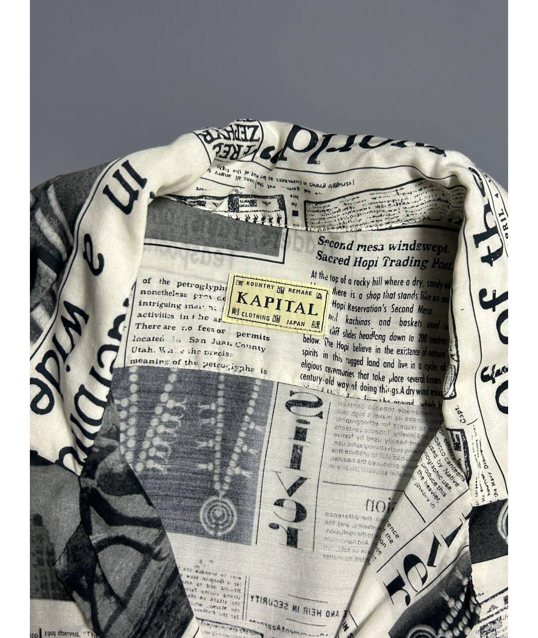 Kapital Белая кэжуал рубашка, фото 3