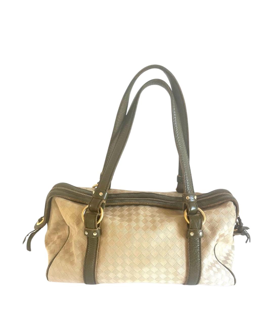 BOTTEGA VENETA Хаки сумка с короткими ручками, фото 1