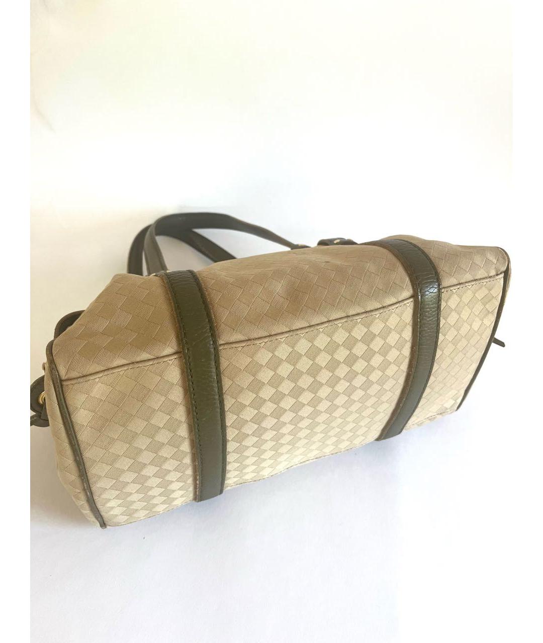 BOTTEGA VENETA Хаки сумка с короткими ручками, фото 4