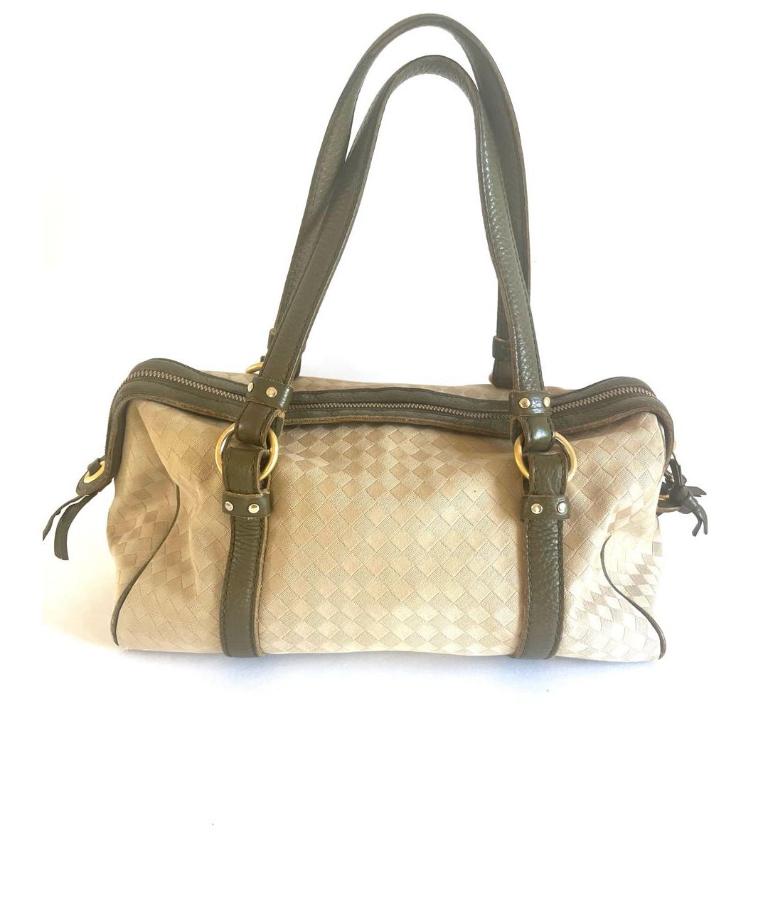 BOTTEGA VENETA Хаки сумка с короткими ручками, фото 8