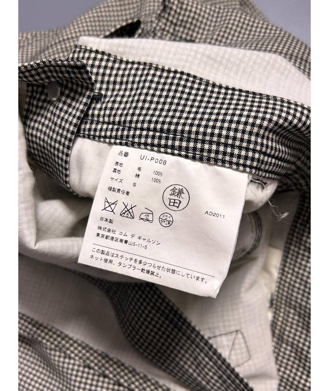 COMME DES GARÇONS Серый хлопковый комбинезон, фото 6