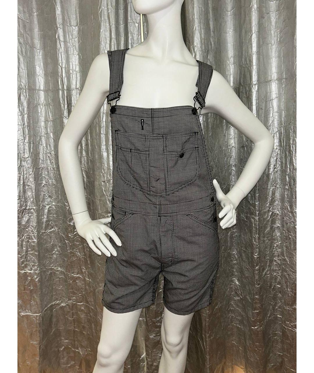COMME DES GARÇONS Серый хлопковый комбинезон, фото 7