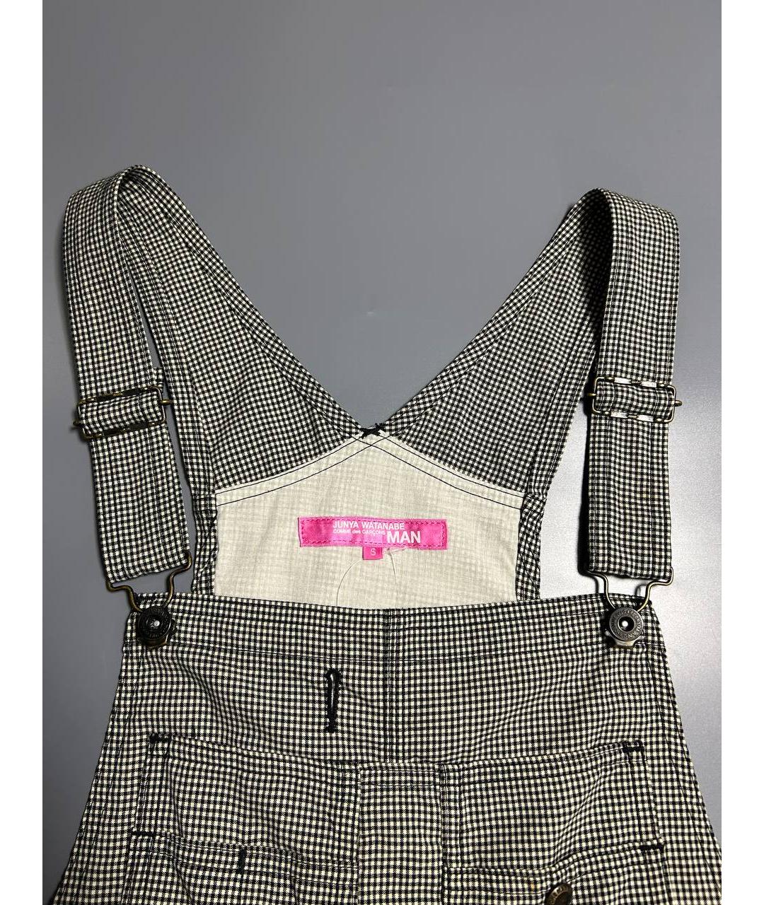 COMME DES GARÇONS Серый хлопковый комбинезон, фото 3