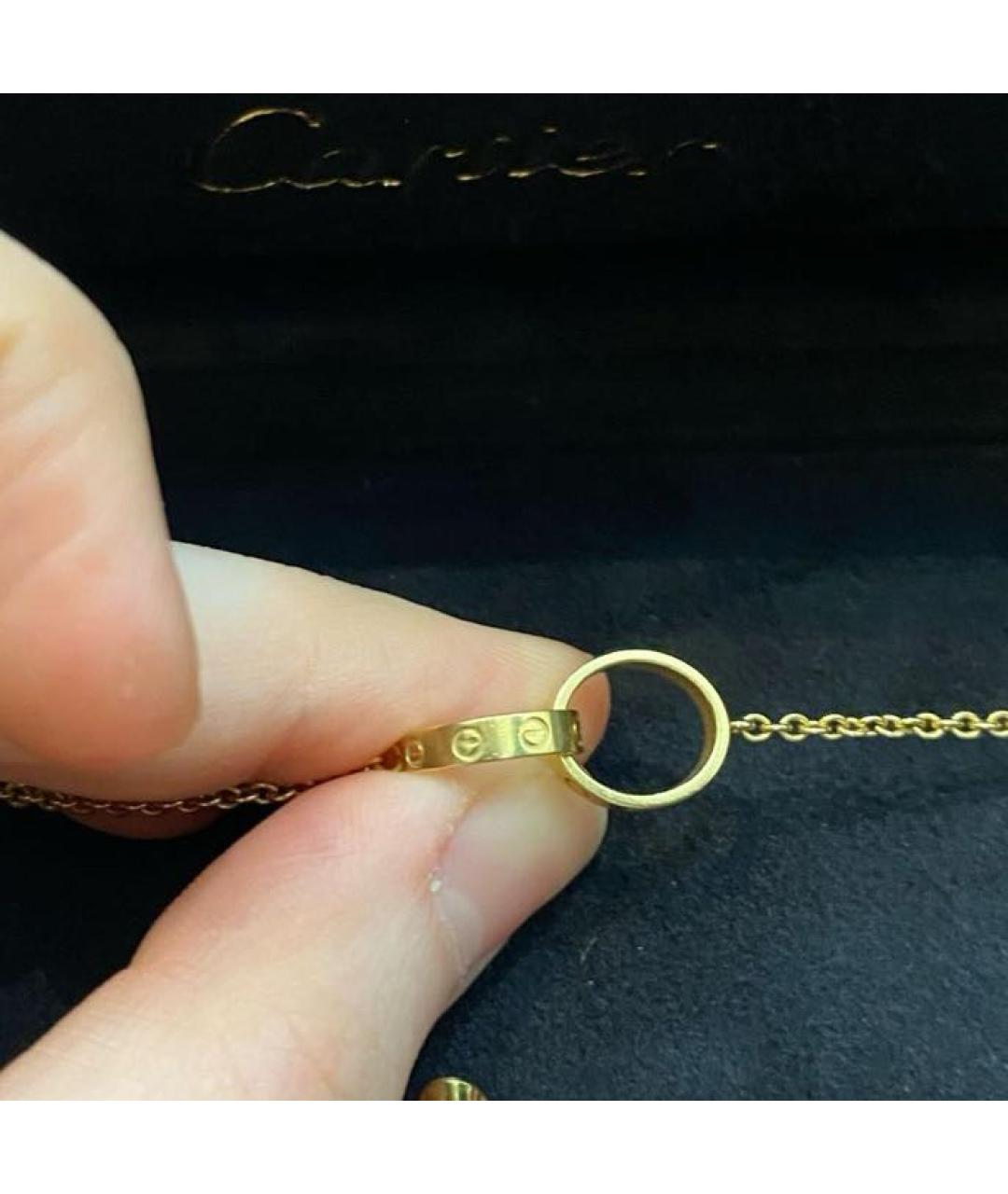 CARTIER Желтый браслет из желтого золота, фото 5