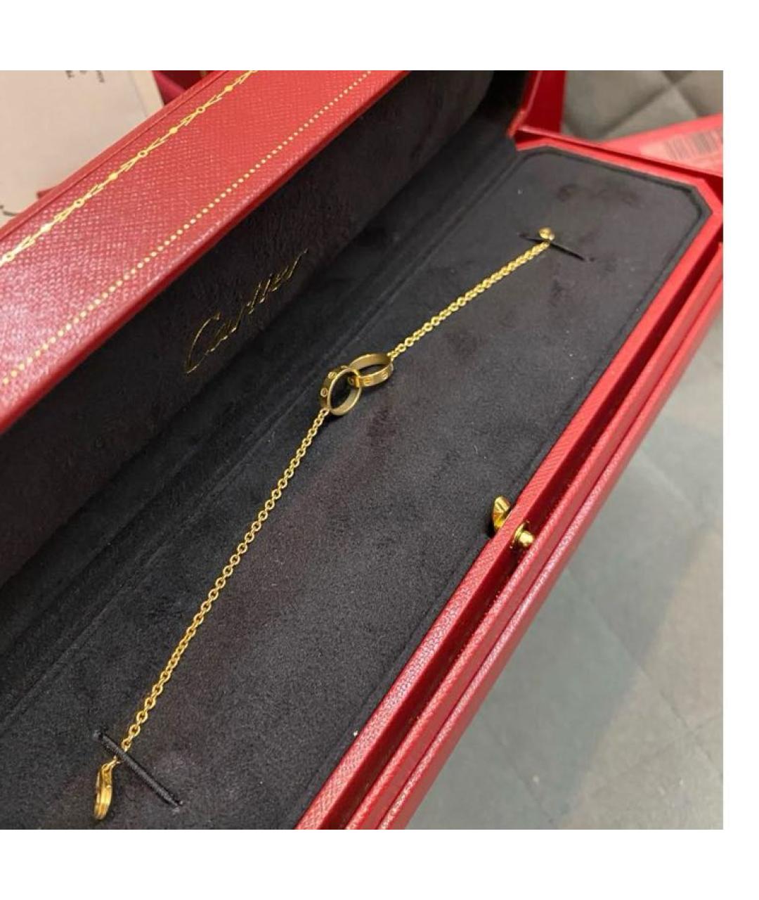 CARTIER Желтый браслет из желтого золота, фото 7