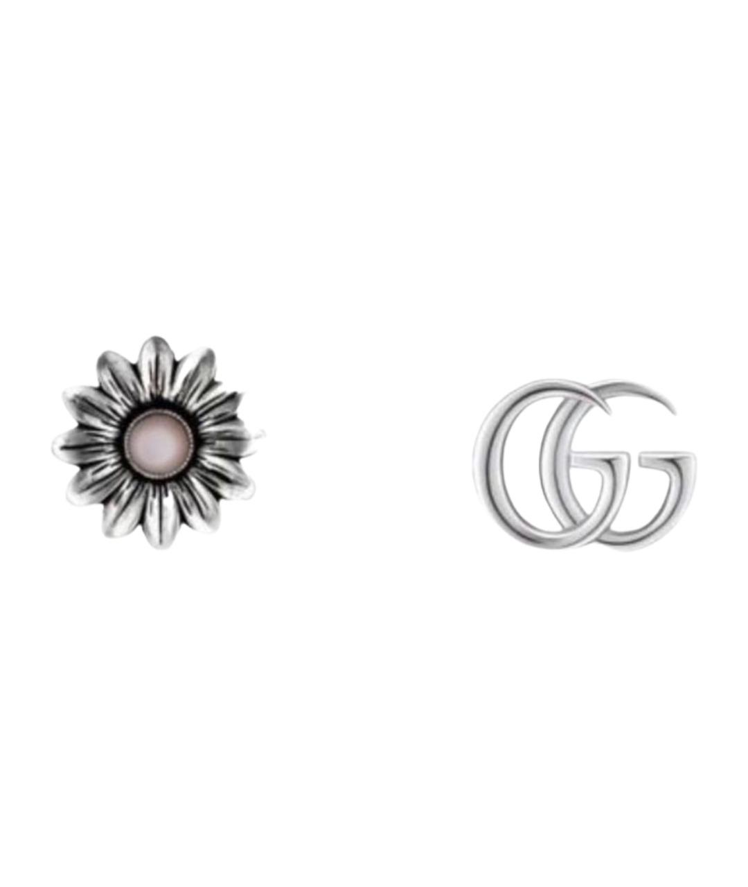 GUCCI Серебряные серебряные серьги, фото 1