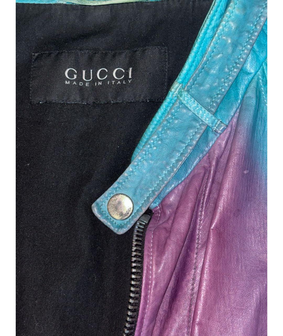 GUCCI Кожаная куртка, фото 3