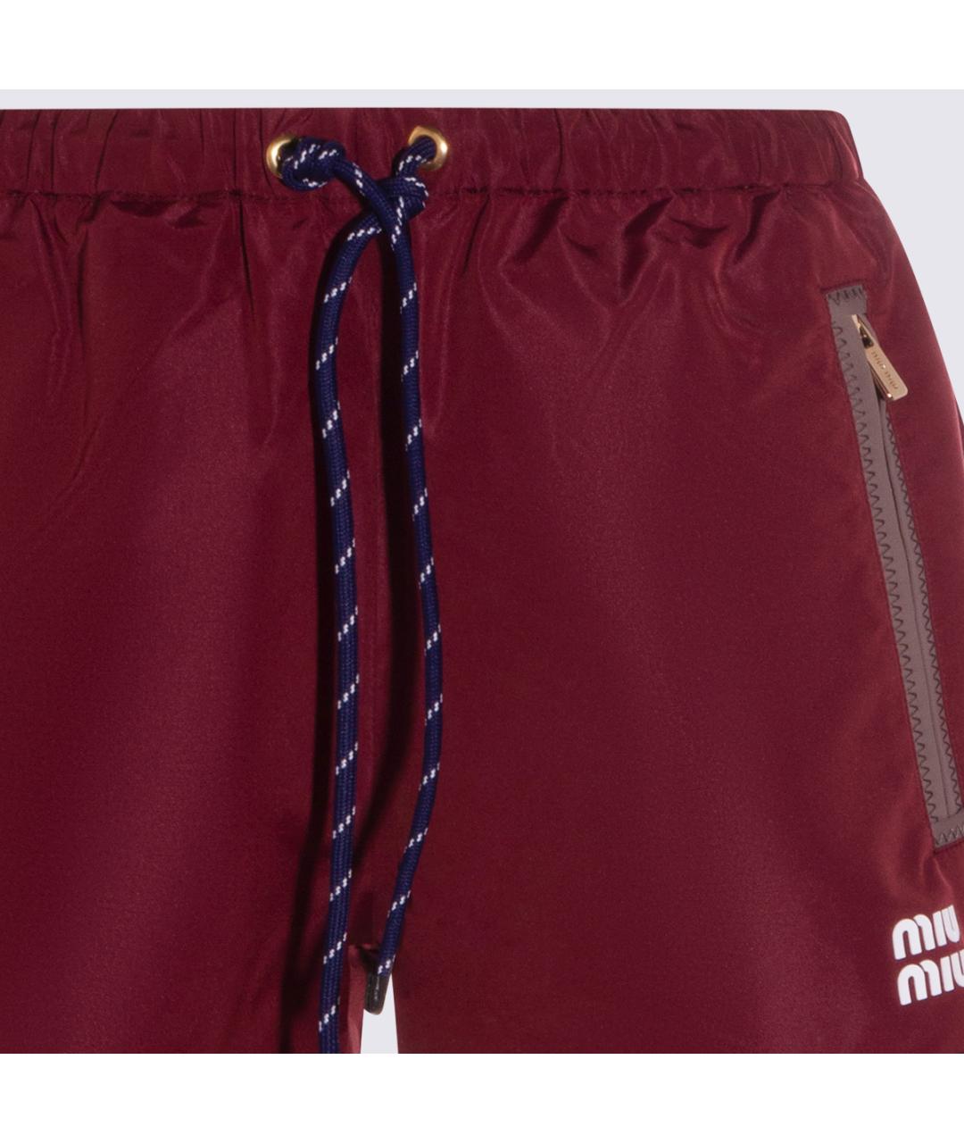 MIU MIU Красные шорты, фото 3