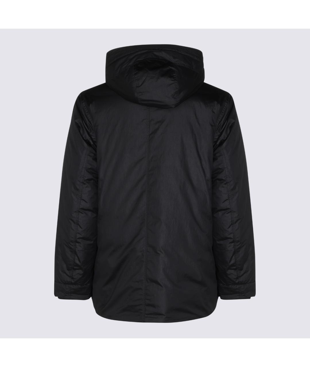STONE ISLAND Синий полиамидовый пуховик, фото 2