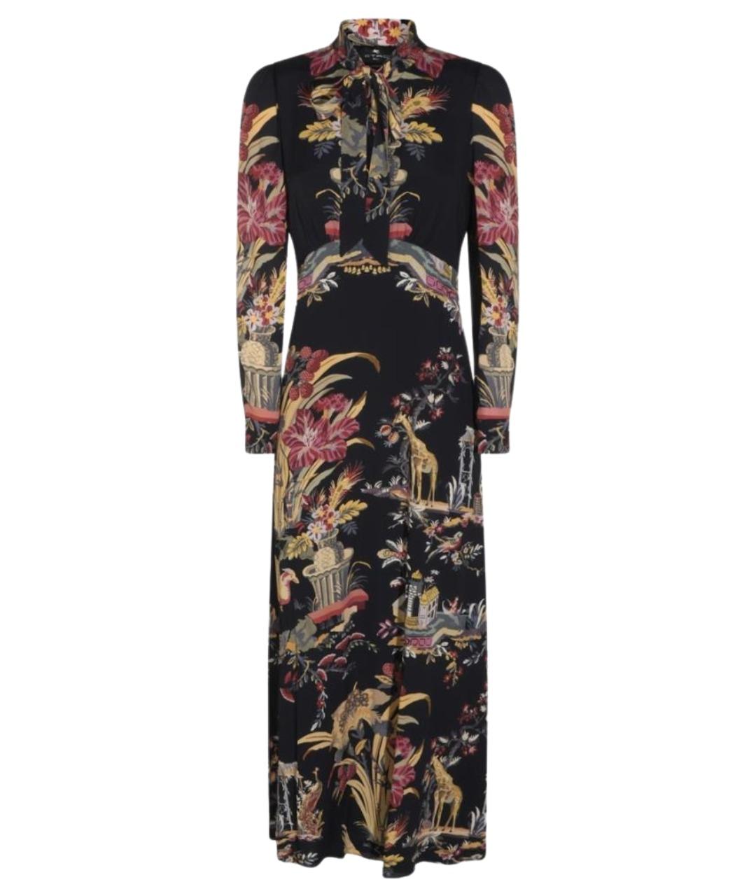 ETRO Черное вискозное платье, фото 1