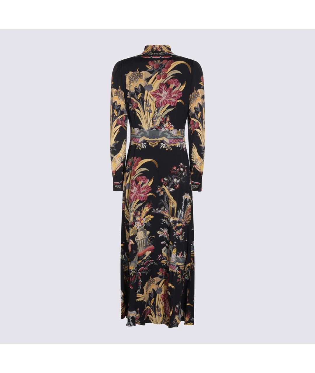 ETRO Черное вискозное платье, фото 2